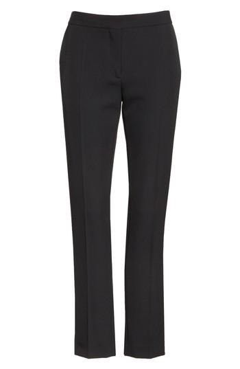 Women's Burberry Hanover Wool Ankle Pants