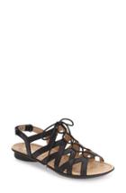 Women's Naturalizer 'whimsy' Ghillie Sandal N - Black