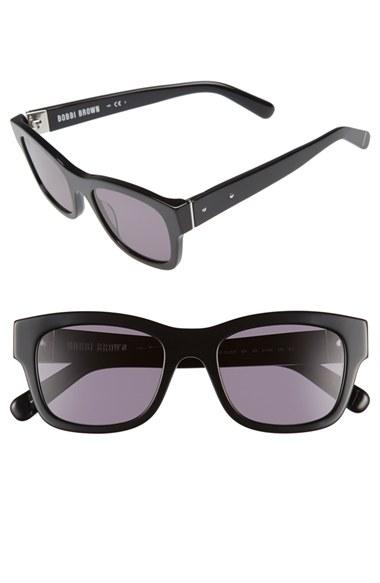 Women's Bobbi Brown 'the Ellie' 51mm Sunglasses - Black