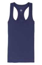 Women's Alo Support Ribbed Racerback Tank - Blue