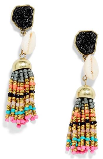 Women's Baublebar Conch Tassel Drop Earrings