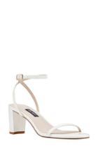 Women's Nine West Provein Strappy Sandal .5 M - White