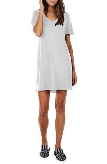 Women's Michael Stars Lace-up Sleeve Dress - Ivory