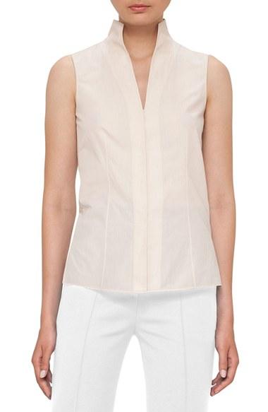 Women's Akris Stretch Poplin Blouse