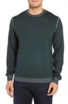 Men's Bugatchi Crewneck Sweater - Blue