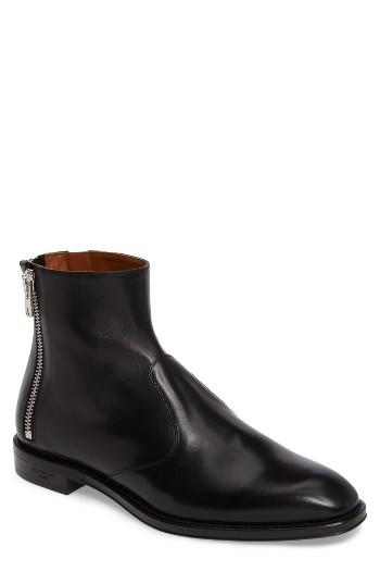 Men's Givenchy Three-zipper Boot Eu - Black