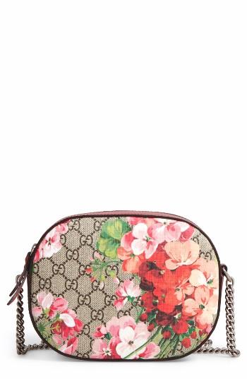 Gucci Gg Blooms Supreme Canvas Shoulder Bag -