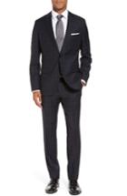 Men's Boss Johnstons/lenon Classic Fit Windowpane Wool Suit