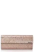 Jimmy Choo Sweetie Glitter Shadow Acrylic Clutch -