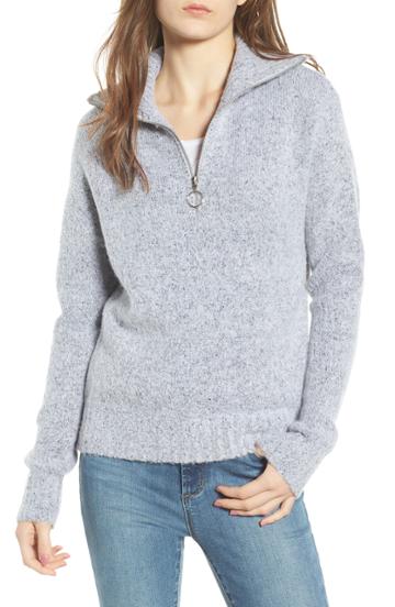 Women's Love By Design Quarter Zip Sweater