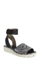 Women's The Flexx 'sunscape' Ankle Strap Sandal M - Metallic