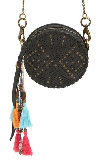 Elle & Jae Gypset Grenada Canteen Faux Suede Crossbody Bag -