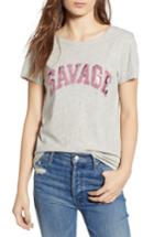 Women's Pam & Gela Crewneck T-shirt, Size - Grey