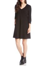 Women's Karen Kane Quinn Pocket Dress - Black