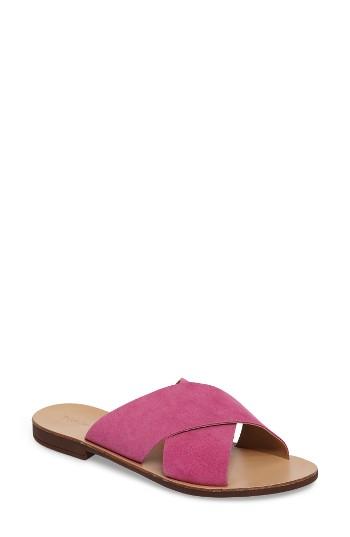 Women's Topshop Hawaii Crisscross Sandal .5us / 36eu - Pink