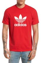 Men's Adidas Originals Trefoil T-shirt - Red