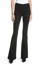 Women's Veronica Beard Beverly Skinny Flare Jeans - Black