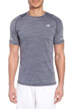 Men's New Balance Seasonless Crewneck T-shirt, Size - Blue