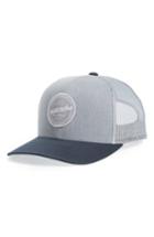 Men's Travis Mathew Canston Logo Baseball Cap - Grey