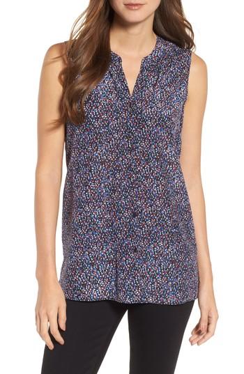 Women's Nic+zoe Seeing Stars Top - Blue