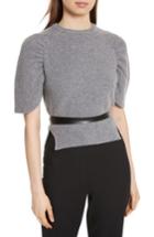 Women's Red Valentino Belted Carded Wool Sweater