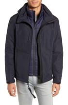 Men's Cole Haan 3-in-1 Rain Jacket - Blue