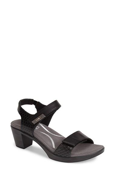 Women's Naot 'intact' Sandal Us / 39eu - Black