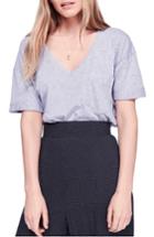 Women's Free People Ronnie Tee - Grey