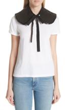 Women's Comme Des Garcons Sequin Collar - Black