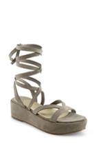 Women's Klik Keri Gladiator Platform Sandal M - Grey