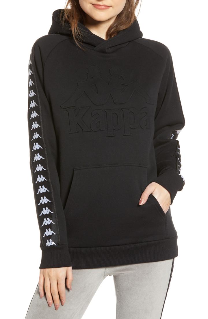 Women's Kappa Bzaleh Hoodie - Black