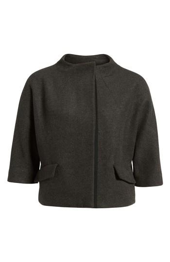 Women's Anne Klein Funnel Neck Cropped Jacket