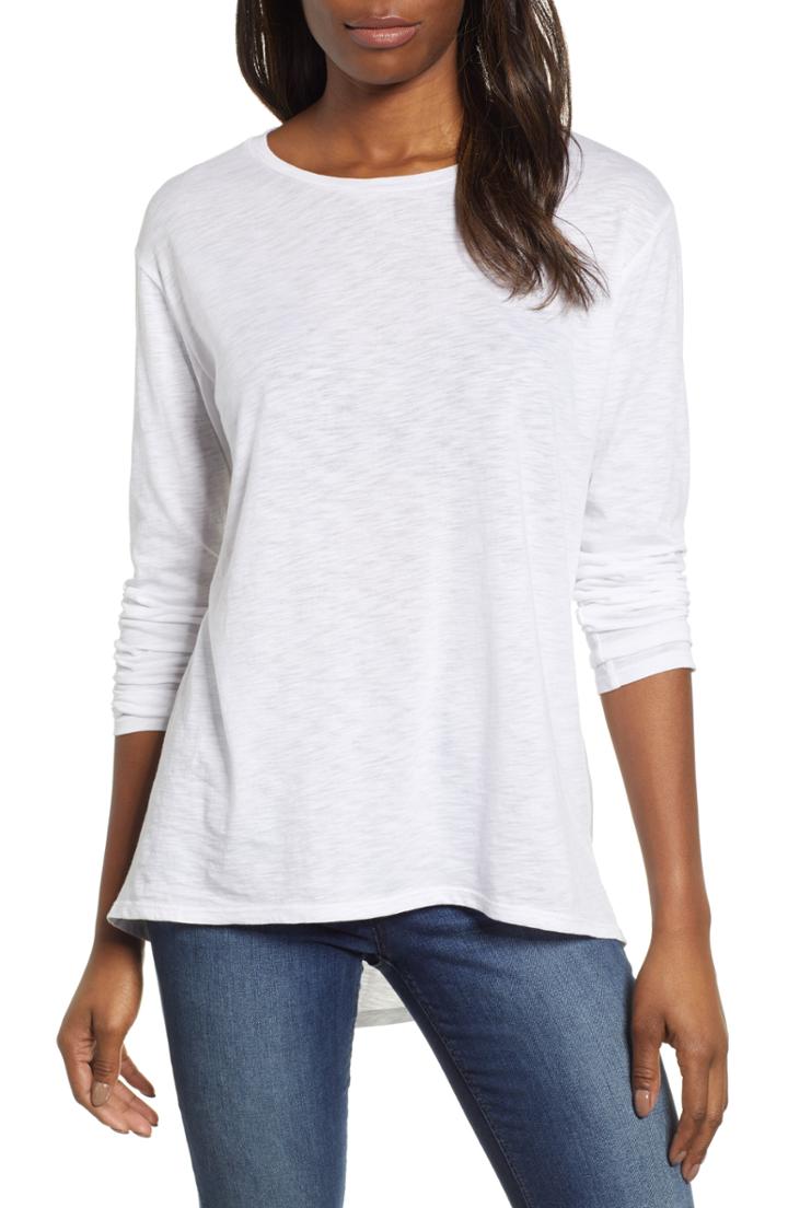 Women's Caslon Slub Tunic Tee - Purple