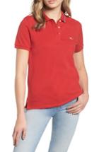 Women's Tommy Jeans Tjw Pique Polo, Size - Red