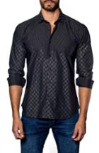 Men's Jared Lang Sport Shirt, Size - Black