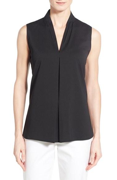 Women's Ming Wang V-neck Sleeveless Top