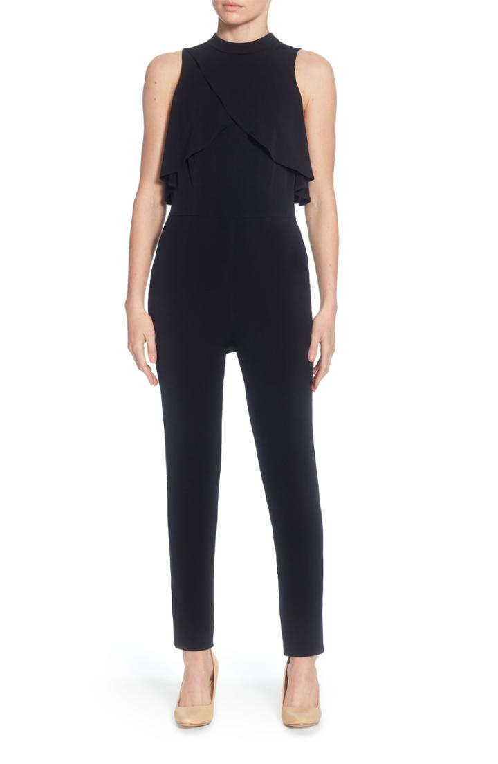 Women's Catherine Catherine Malandrino Sen Drape Front Jumpsuit