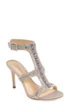 Women's Imagine Vince Camuto 'price' Beaded T-strap Sandal .5 M - Grey