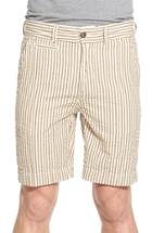Men's Vintage 1946 Stripe Seersucker Cotton Shorts