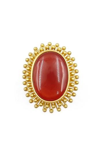 Women's Asa Kaftans Agate Cocktail Ring