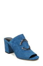 Women's Via Spiga Eleni Slide Sandal .5 M - Blue/green