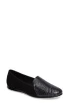 Women's Ecco Touch 2.0 Scale Embossed Loafer Flat -5.5us / 36eu - Black
