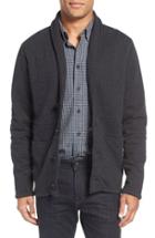 Men's Billy Reid Quilted Shawl Collar Sweater