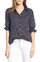 Women's Velvet By Graham & Spencer Print Cotton Shirt