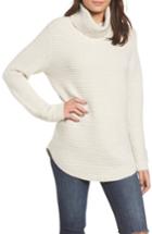 Women's Rvca Jinx Turtleneck Sweater - Ivory