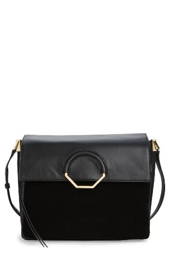Louise Et Cie Mareee Leather Shoulder Bag - Black