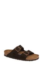 Women's Birkenstock 'arizona' Soft Footbed Suede Sandal -4.5us / 35eu B - Brown