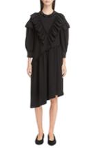 Women's Simone Rocha Embellished Frill Shift Dress - Black