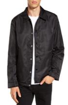 Men's The Very Warm Grant Coach's Jacket, Size - Black