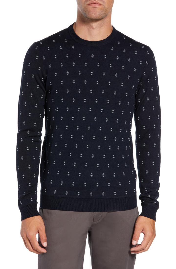 Men's Ted Baker London Talkoo Trim Fit Crewneck Sweater